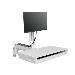 CareFit Combo Arm with Worksurface Snow