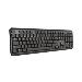 Keyboard Tk-350 - Wireless USB - Black - Qwerty Uk