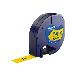 Plastic Tape Yellow 12mx4mm For Letratag
