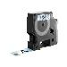 Tape/19mmx7m Black Transparent Type D1