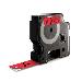 D1 Standard Tape Black On Red 19mmx7m
