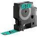 D1 Standard Tape Black On Green 19mmx7m