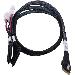 Cable ACK-I-SlimSASx8-2SFF-8639x4-U.2-0.8M