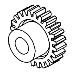 (10pk) Gear  Spur  24t I-class (dpr17286001)