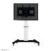 Mobile Motorized Floor Stand - 42 - 100in Silva (plasma-m2500silver)