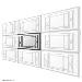 FLAT SCREEN WALL MOUNT FOR VIDEO WALLS (POP-OUT/STRETCH)