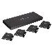 CAT6 4 Port Hdmi And Ir Splitter Extender 50m With Loop Out
