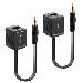 CAT6 3.5mm Analogue Audio Extender 500m
