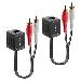 CAT6 Phono Analogue Audio Extender 500m