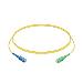 Patchcord Cable Ufiber - Sc/upc - Sc/apc - Simplex - Yellow - 1.5m