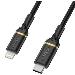 Cable USB-c Lightning 1m USBpd Black