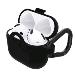Headphone Case for Apple AirPods (4th gen) Black Crystal - black