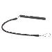 Pack Of 10 Black Retractable Capacitivestylus + Spiral Cord