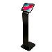 Premium Large Locking Floor Stand Kiosk (black)