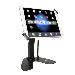 Universal Secure Kiosk W/lockng Holder Anti-theft Cable Black