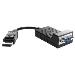 Adaptor Cable - DisplayPort 1.2 Male To Vga Female - 8in -  Black