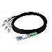 Transceiver Sco Qsfp-4sfp10g-cu1m Comp 1m 40g-cu Qsfp+/4xsfp+ Dac  In