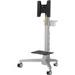 Mobile Media Display Cart Motorized Lift