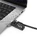 Ledge adapter for 2021 M1 MacBook Pro 16in + Combination Cable Lock