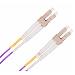 2 Metre Om4 50/125 Multimode Lc-lc Fibre Patch Lead - Violet