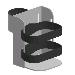 Hand Sanitizer Holder Sp1 Pole Mount