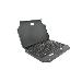 Keyboard - Backlit 2-in-1 - For Galazy Tab Active Pro/ Active - Black - Azerty French