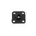 Zirkona Welded Pole Mount (4 Bolt Hole To Vehicle Base)