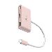 Converter Adapter - USB-c To Hdmi / USB Type-a With Power Delivery - Rose