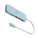 USB-c Multi-port Hub - 2x USB Type-a 1x USB-c 1x Sd 1x microsd 1x Hdmi 1x 3.5 Combo With Power Delivery - Cyan