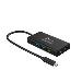 Video Capture USB Hub - 1x USB-c - 1x USB-c (pd) 1x Hdmi 1x 4k Hdmi 1x 3.5mm 2x USB Type-a - Black