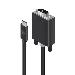 USB-C to VGA Cable - Male to Male - Premium Retail Box Packaging - 2m