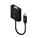 USB-C to VGA Adapter-Black - 15cm
