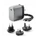 1x67 Rapid Power 67w Multi Country Gan Charger - Space Grey