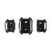 Ajax Holder For Button/ Double Button Asp Black